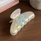 Beau - Iridescent Bow Acetate Claw Hair Clip