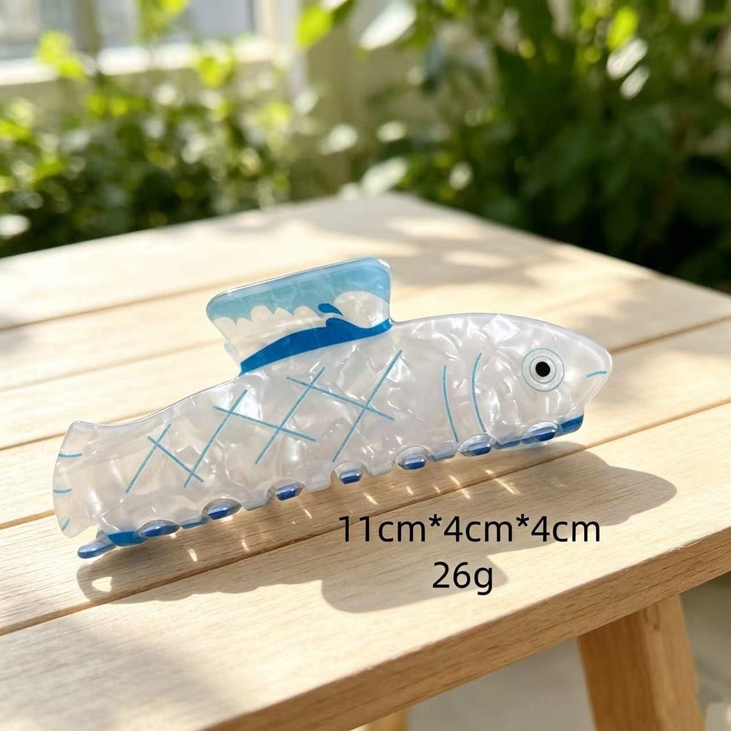 Beau - Ocean Animal Shape Acrylic Claw Clip