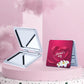 Mirroray - Rectangle Compact Glass Touch Up Makeup Mirror
