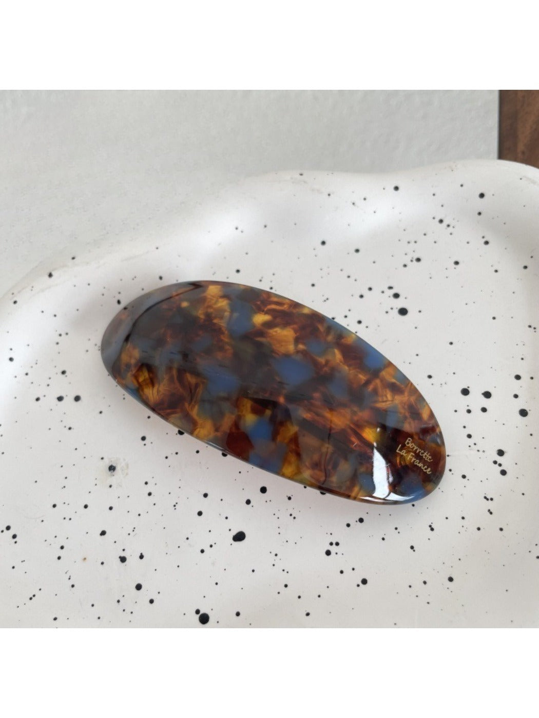 Beau - Minimally Elliptical Acetate Hair Clip