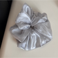 Gifty - Sheer Glossy Ruffle Polyester Scrunchie