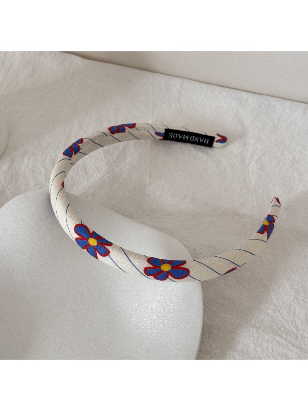 Gifty - Floral Pattern Polyester Wrapped Headband
