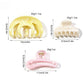Beau - Glossy Marbled Pattern Hair Claw Clip