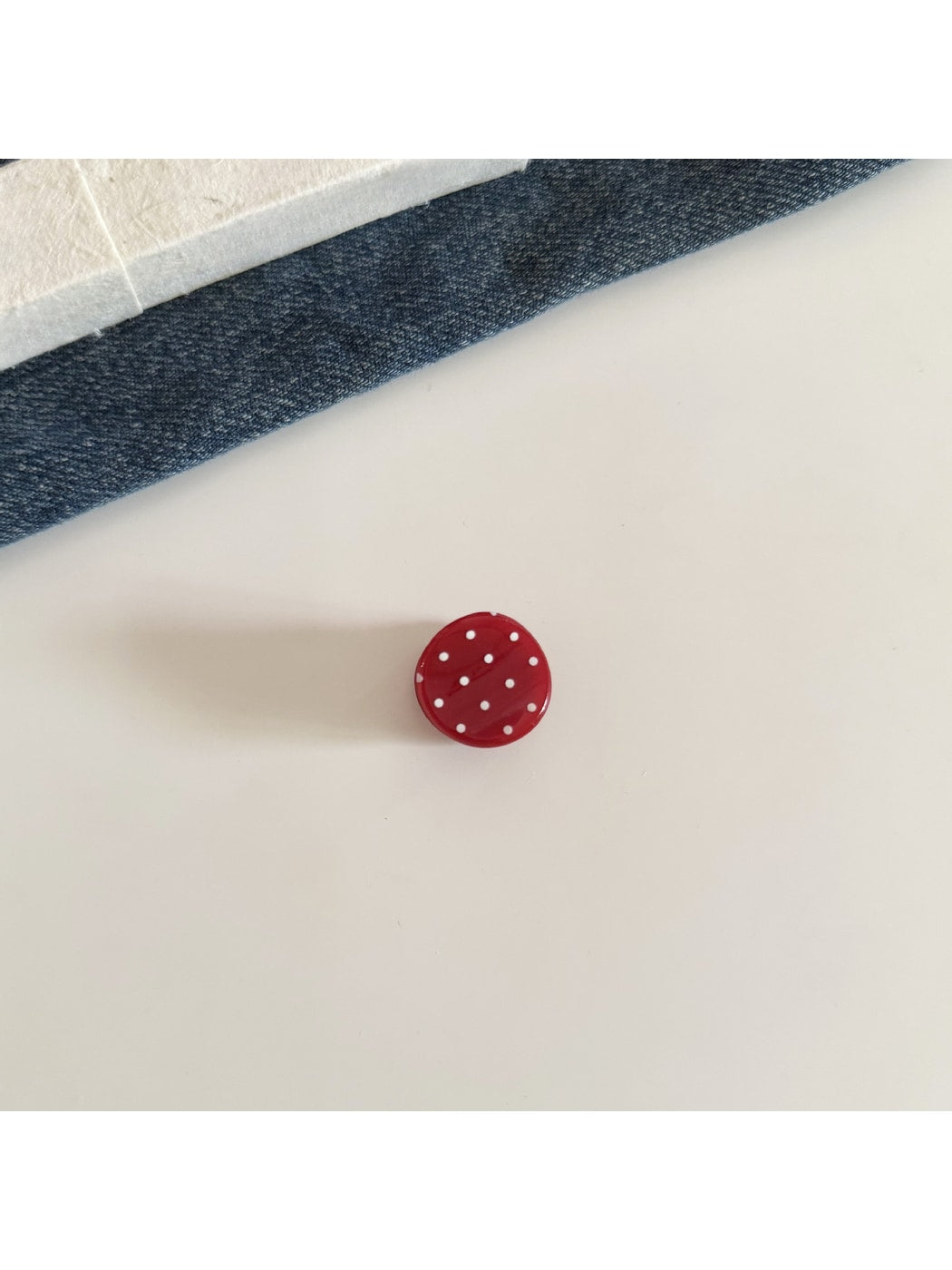 Beau - Floral Plaid and Polka Dot Mini Claw Clip