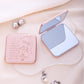 Mirroray - Portable Alloy Frame Flip Lid Makeup Mirror