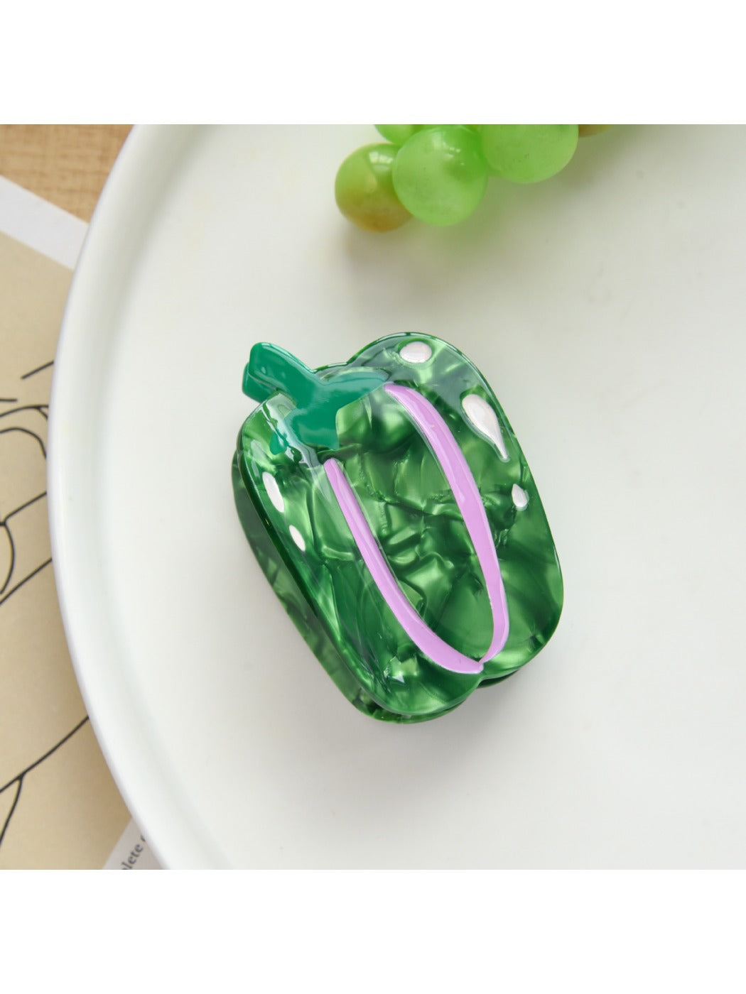Beau - Fruit Vegetable Acetate Hair Claw Clip