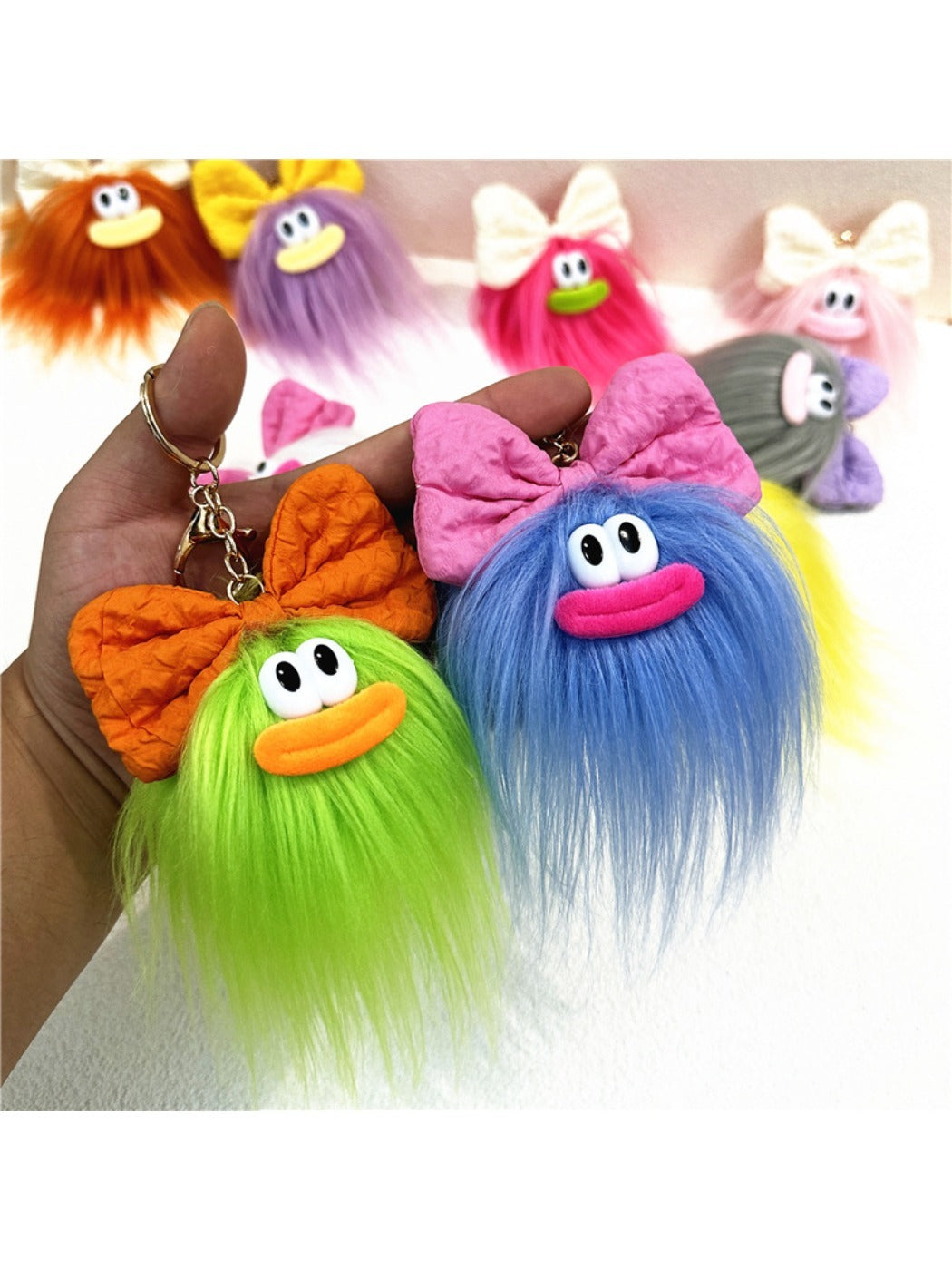Keypus - Funny Bow Doll Bag Charm Keychain