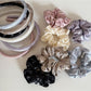 Gifty - Satin Bow Scrunchie and Headband