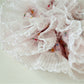 Gifty - Chic Floral Print Ruffled Lace Scrunchie