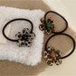 Gifty - Leopard Floral Hair Tie