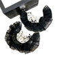 Gifty - Bowknot Wave Point Lace Hair Circle
