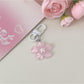 Keypus - Sweet Floral Pendant Key Ring Charm Keychain