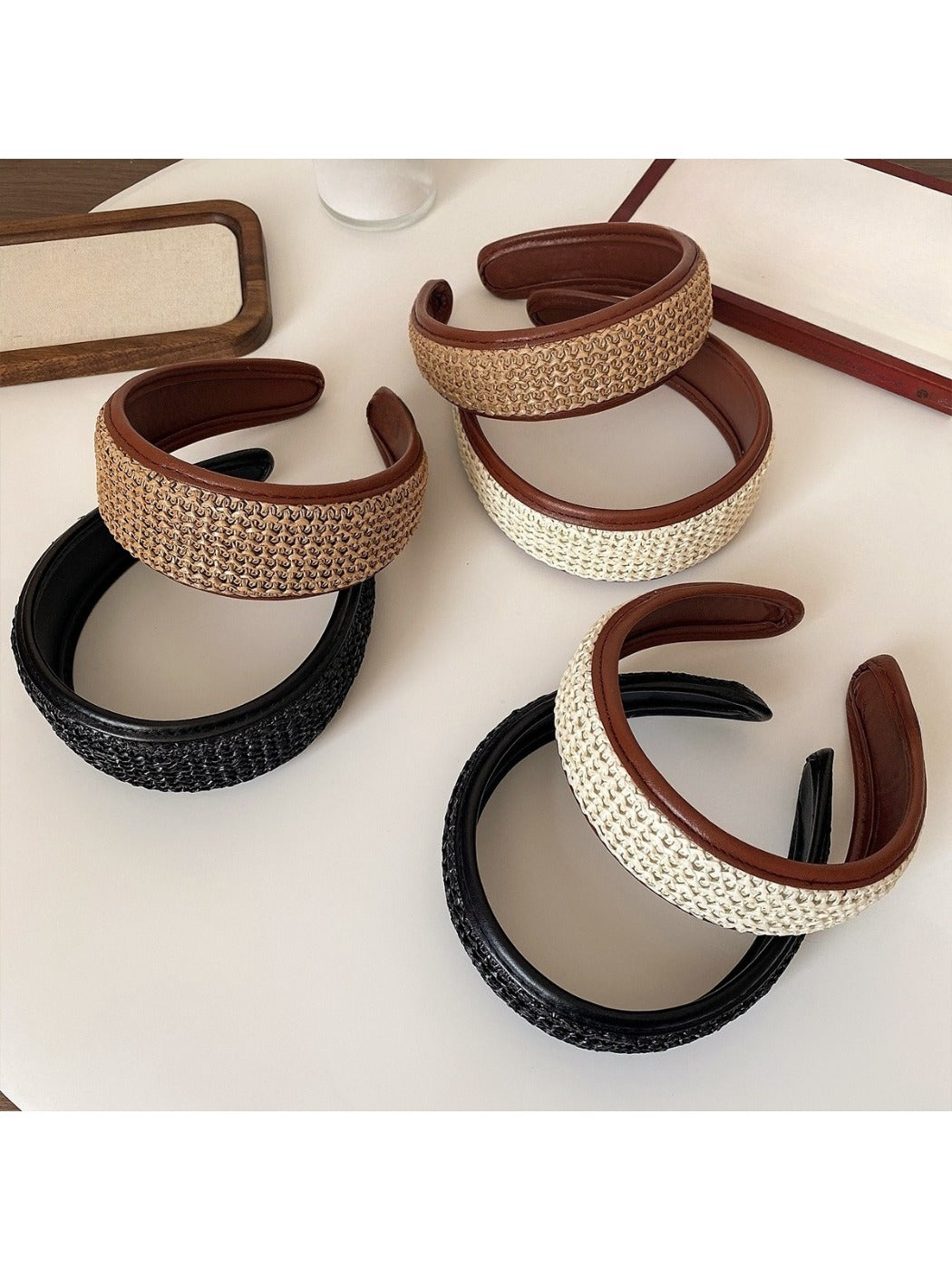 Gifty - Plaid Wide-Banded Headband