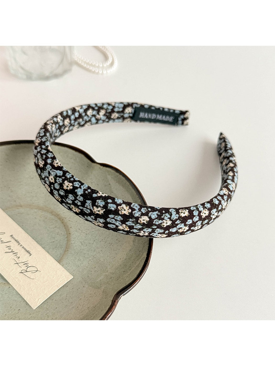 Gifty - Sweet Style Floral Fabric Covered Headband