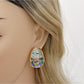 Earedge - Parisian Lotus Pod Stud Earrings