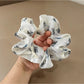 Gifty - Floral Butterfly Bow Polyester Scrunchie