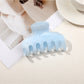 Beau - Glossy Marbled Pattern Hair Claw Clip