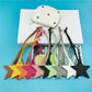 Keypus - Minimalist Five-Point Star Bag Charm Keychain