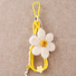 Keypus - Cartoon Daisy Flower Hanging Bag Charm Keychain