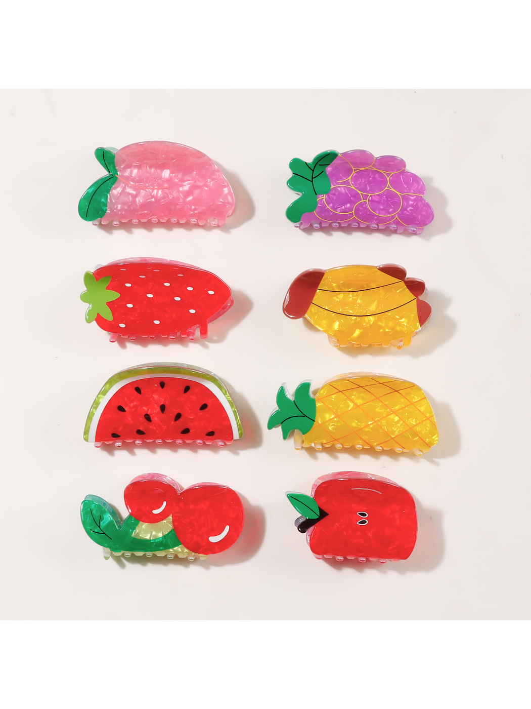 Beau - Glossy Fruit Shape Sweet Style Claw Clip