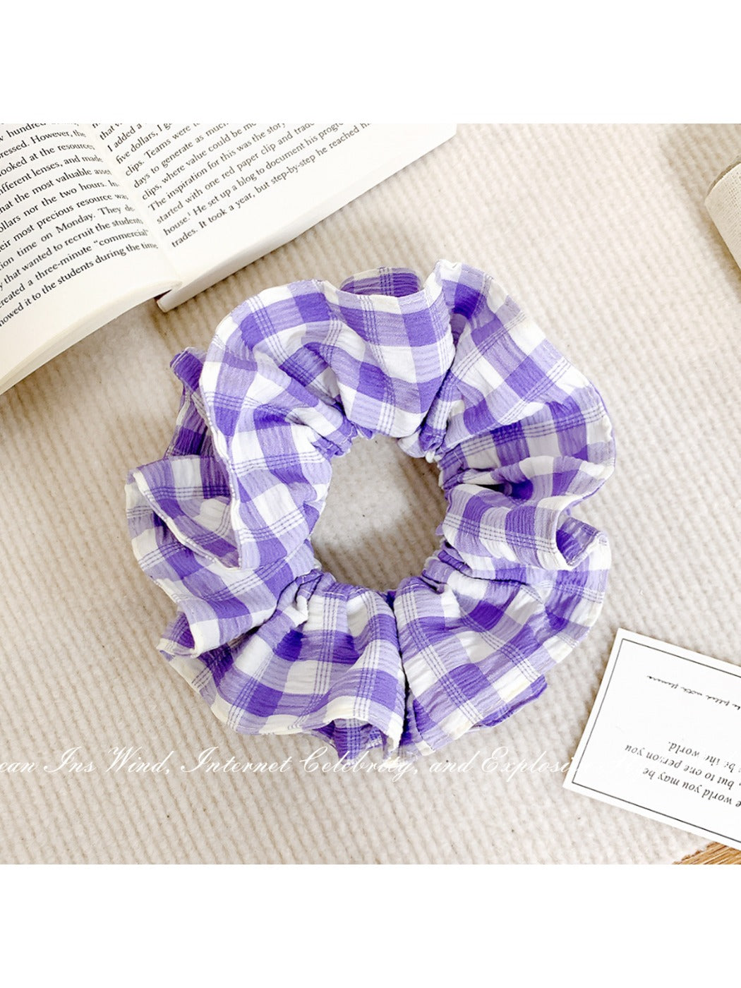 Gifty - Sweet Plaid Hair Loop