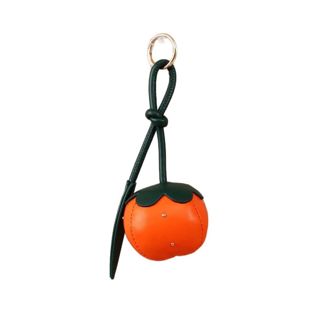 Keypus - Persimmon Design PU Bag Charm Keychain