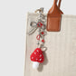 Keypus - Sweet Style Mushroom Heart Keychain