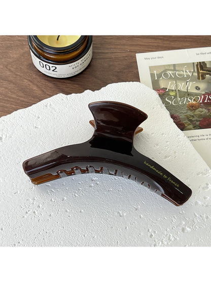 Beau - Elegant Colored Arched Claw Clip