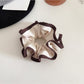 Gifty - Elegant Two-Tone Color-Block Scrunchie