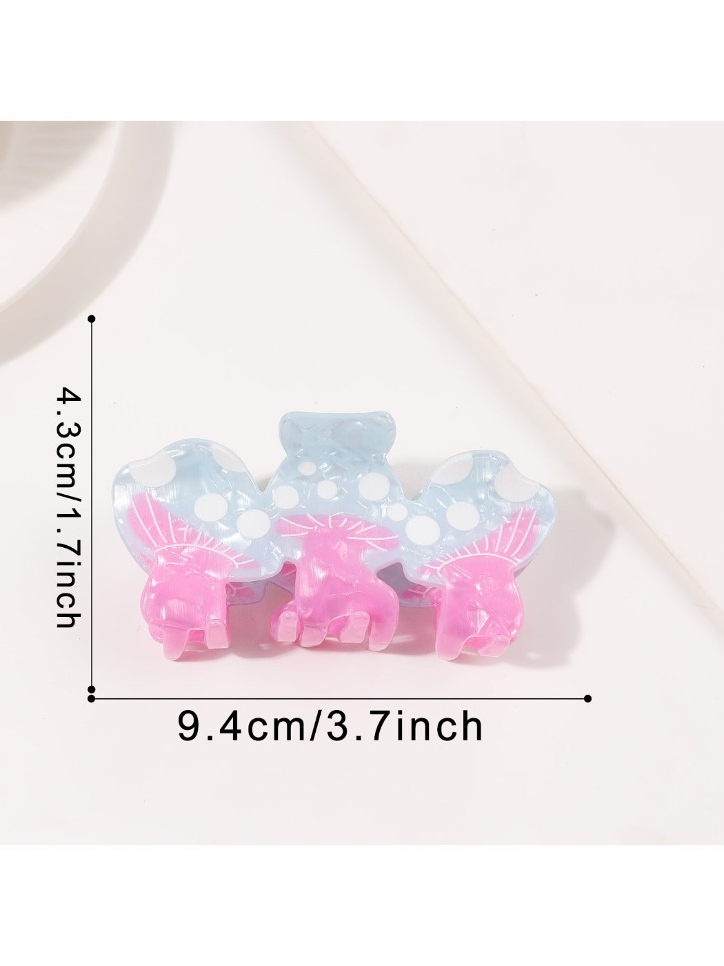 Beau - Cute Mushroom Shaped Hair Claw Clip