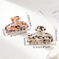 Beau - Color Spliced Openwork Hair Claw Clip
