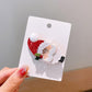 Beau - Bright Christmas Theme Bow Decorative Hair Clip