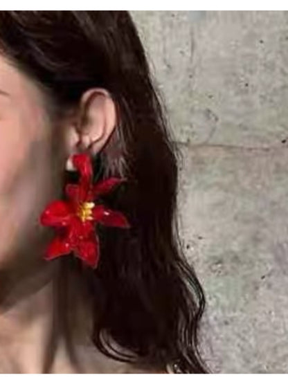 Earedge - Fashion Vintage Flower Earrings