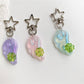 Keypus - Glitter Wing Four Leaf Clover Acrylic Keychain