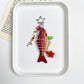 Keypus - Alloy Plastic Fish Bag Hanging Charm Keychain