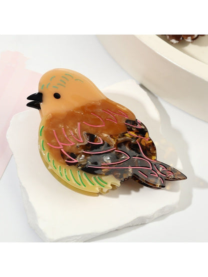 Beau - Bird Shaped Acetate Hair Clip