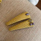 Gifty - Yellow Plaid Scrunchie Hair Clip and Headband