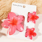 Beau - Gradient Frangipani Hair Clips Set