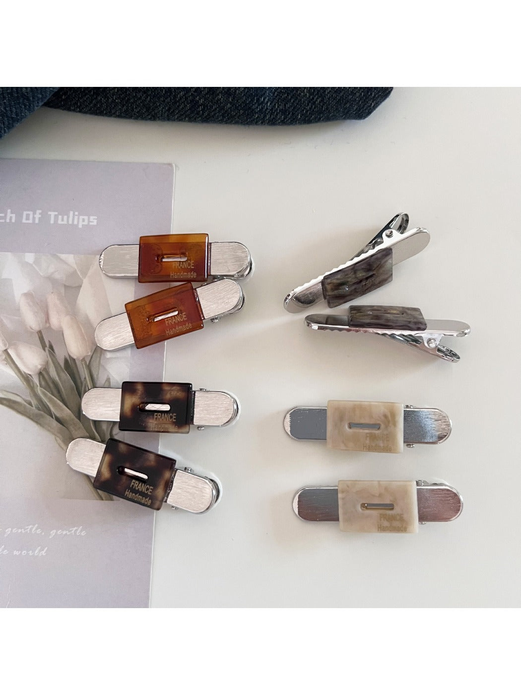 Beau - Minimalist Chic Square Hair Clip