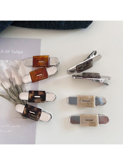 Beau - Minimalist Chic Square Hair Clip