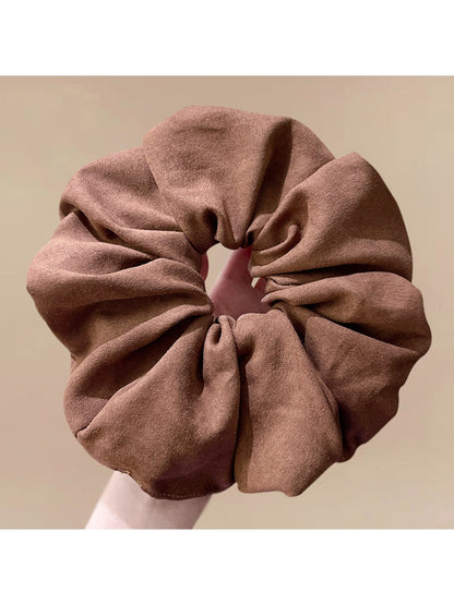 Gifty - Solid Color Large Intestine Hair Ties