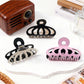 Beau - Color Block Hollow Out Claw Clip