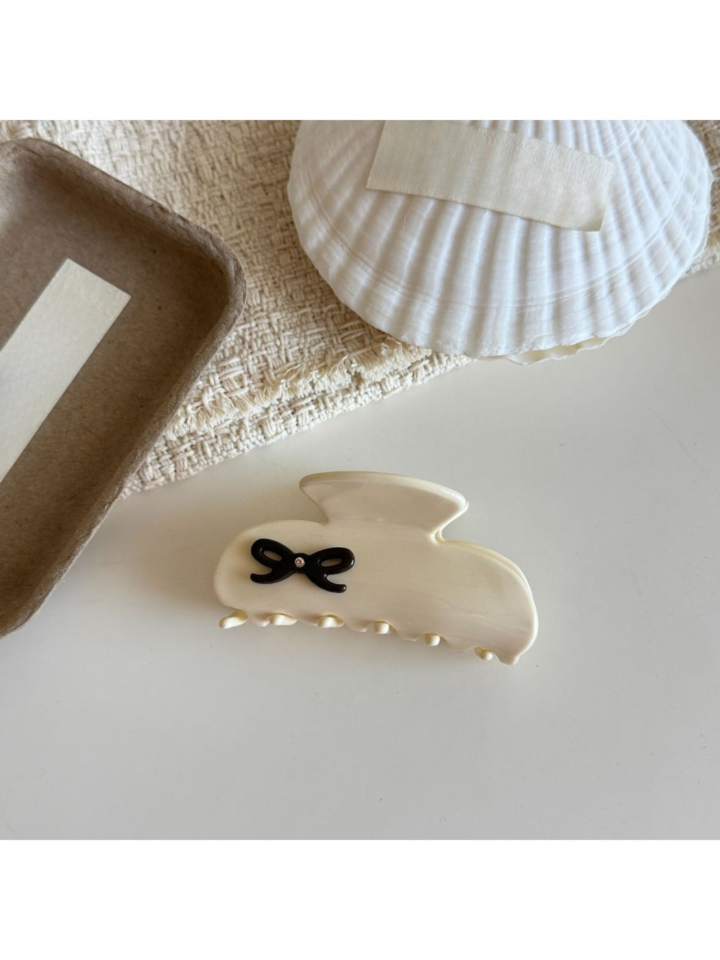 Beau - Pattern Print Hair Clip