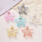 Beau - Transparent Star Shape Plastic Claw Hair Clip