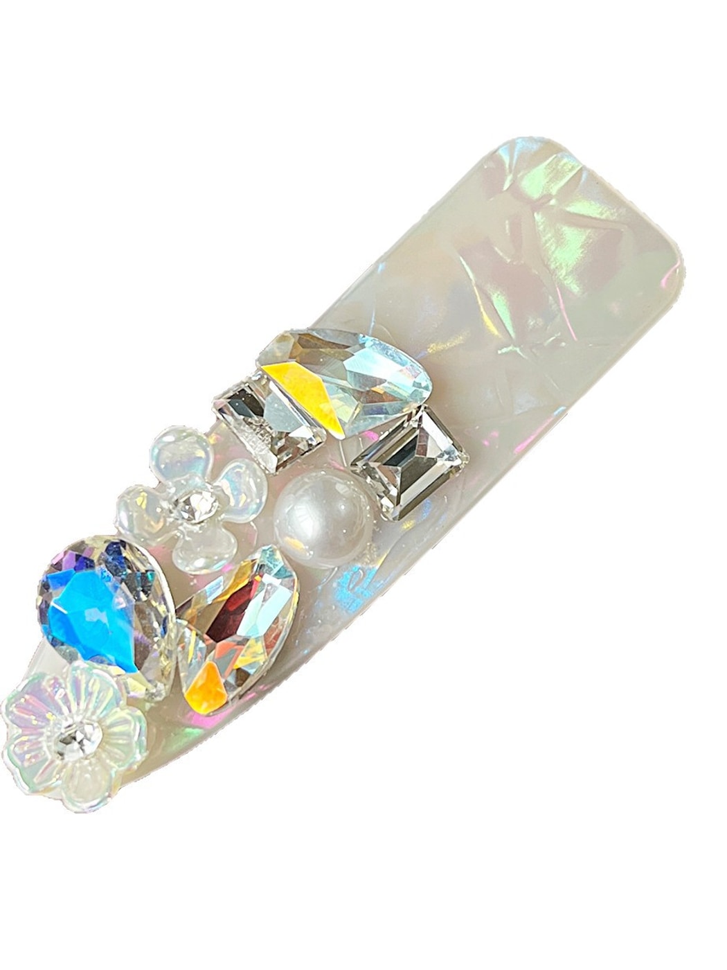 Beau - Modern Minimalist Embellished Side Hair Clip