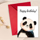 Carduria - Panda Themed Birthday Card