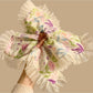 Gifty - French Minimalist Floral Oversized Square Hair Tie