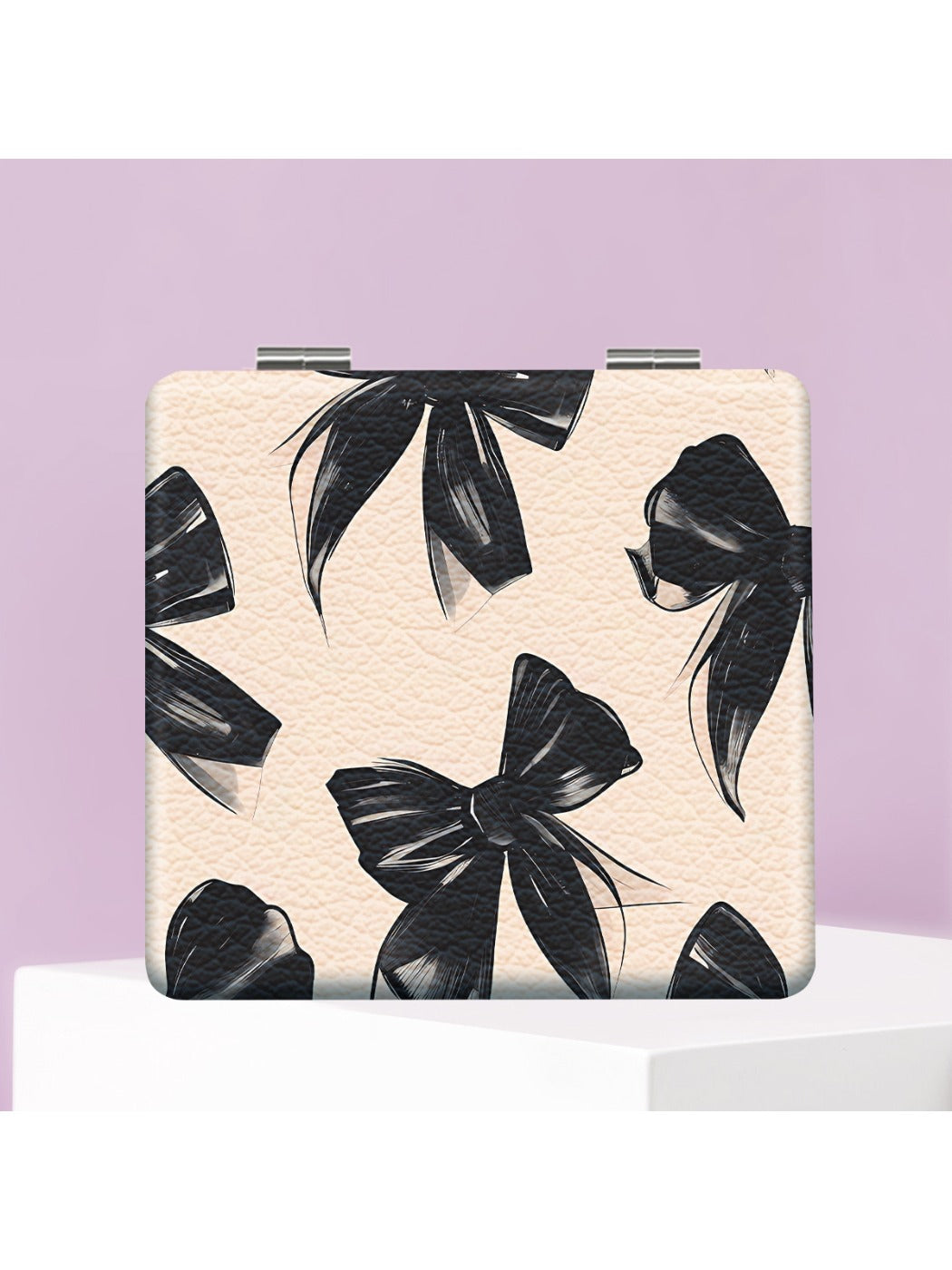 Mirroray - Whimsical Illustrated Square Compact Mirror