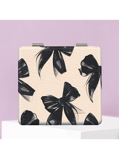 Mirroray - Whimsical Illustrated Square Compact Mirror