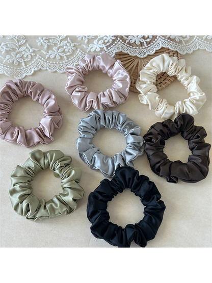 Gifty - Minimal Elastic Solid Color Hair Scrunchie